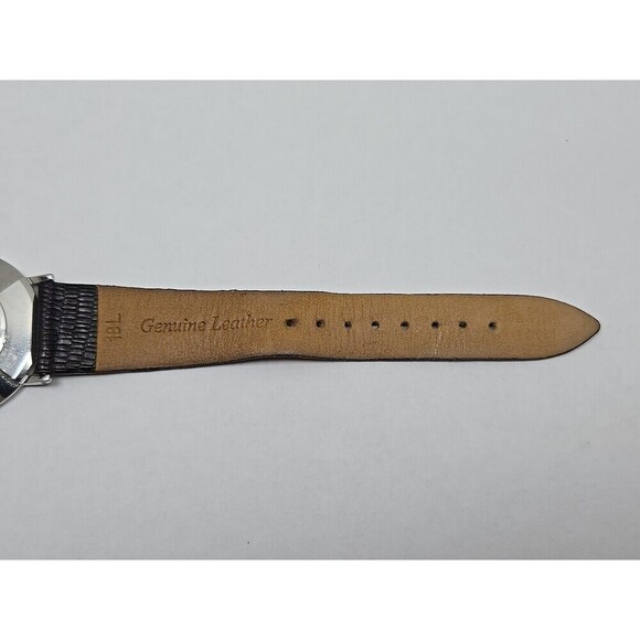 Goodman And Sons Quartz Dress Watch Roman Numerals Stainless Steel New Battery - Picture 10 of 11